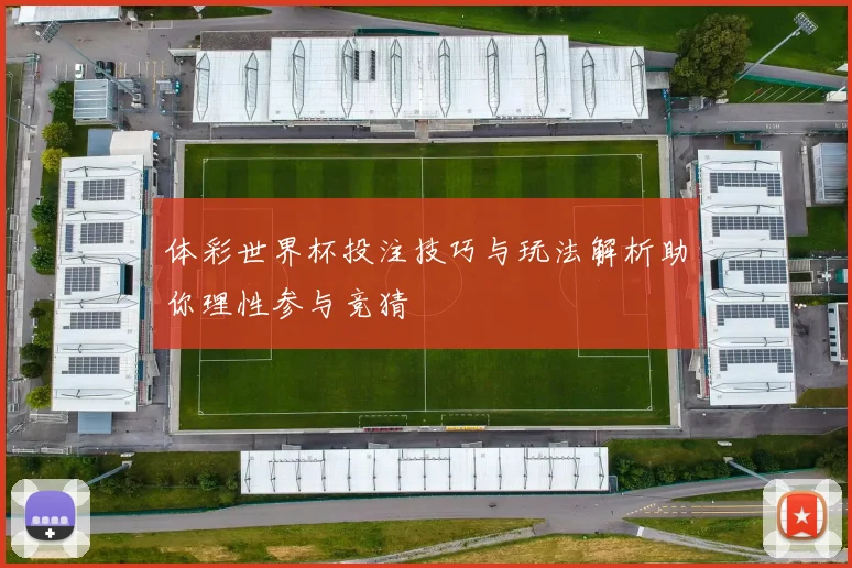 体彩世界杯投注技巧与玩法解析助你理性参与竞猜