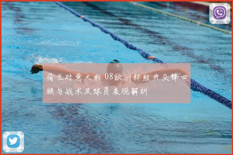 荷兰对意大利 08欧洲杯经典交锋回顾与战术及球员表现解析